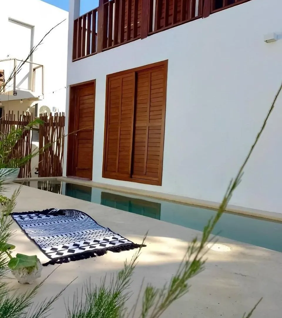 Tatil Evi Bungalow Unico En Holbox Con Alberca Privada, En Una Propiedad Que Solo Tiene 3 Unidades. B1 Meksika